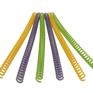 Plastik bobin malzemesi Notebook tel bağlama malzemesi malzemeleri PVC plastik Spiral bobin bağlama - Product Image 3