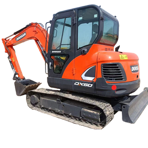 Excavadora de segunda mano, DOOSAN-DH60-7, buen estado, precio barato - Product Image 1