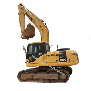 Komatsu PC200 Secondhand Diggers Komatsu PC200-5 PC200-6 PC200-7 PC200-8 Escavadeira Usado Komatsu PC200 Escavadeira Para Venda