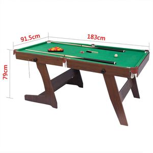 Famille jeu d'intérieur <span class=keywords><strong>pliable</strong></span> jambes pliante anglais <span class=keywords><strong>billard</strong></span> <span class=keywords><strong>billard</strong></span> <span class=keywords><strong>billard</strong></span> <span class=keywords><strong>6ft</strong></span> - Product Image 1