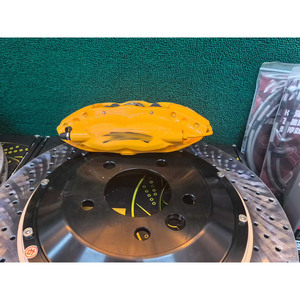 ชุดเบรกประสิทธิภาพสูงรุ่นใหม่สำหรับ <span class=keywords><strong>Akebono</strong></span> 10P ด้านหน้า และ <span class=keywords><strong>Brembo</strong></span> 4P ด้านหลัง สำหรับ VW Touareg ดิสก์ขนาด 420 มม. CCB/400 มม. ชุดอัพเกรดเบรกขนาดใหญ่ - Product Image 6