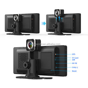 หน้าจอ Carplay ขนาด 10.26 นิ้ว 8GB 128GB หน้าจอสัมผัสไร้สาย Carplay Android Auto เครื่องเล่นมัลติมีเดียพร้อมบลูทูธ GPS นำทาง FM - Product Image 3