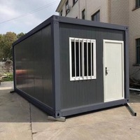 Maison préfabriquée moderne en conteneur d'acier modulaire, construction rapide, respirante, écologique, petite maison, villa, taille personnalisable, ISO CE