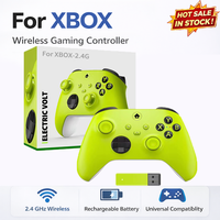Control de Juego Inalámbrico de 2.4GHz para One S/X, Compatible con PC, Motor de Vibración, Botón Turbo, Giroscopio de Seis Ejes
