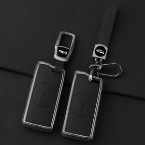 Étui de protection en cuir et métal pour clé de voiture Chery Tiggo 7 Pro, 8 Pro, Exeed Tiggo 2, 3x, Arrizo 5 Pro, Gx 5x, EQ7, Tiggo 4 - Product Image 3