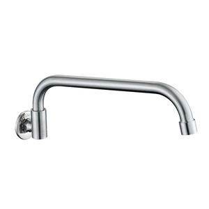 Wall Mounted Single <b>Handle</b> Cold Water Faucet Ceramic Valve Core Minimalist Style Kitchen Sink <b>Tap</b> 1.0-1.9gal/m - Product Image 2