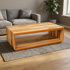 Mesa de Centro Ajax de Diseño Moderno y Sencillo para Sala de Estar, Hogar u Hotel, Mueble de Madera - Product Image 4