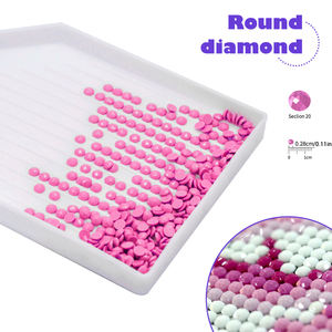 Kits <span class=keywords><strong>de</strong></span> peinture diamantée pour adultes <span class=keywords><strong>Paysage</strong></span> <span class=keywords><strong>de</strong></span> <span class=keywords><strong>neige</strong></span> peint à la main avec strass ronds 30x40cm pour la décoration intérieure - Product Image 4