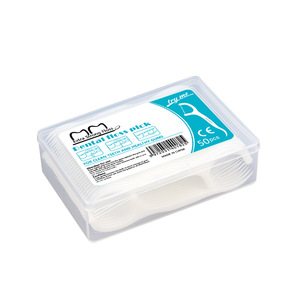 Hilos Dentales Portátiles en Caja de 10 Piezas, Hilo Ultrafino con Gancho para Limpieza Dental - Product Image 2