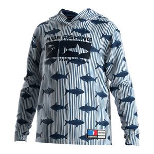 เสื้อฮู้ดดี้กันแดดแห้งเร็วแบบซับลิเมชั่นลดราคาพิเศษ Pf50 Upf 50 เสื้อแขนยาวเด็ก เสื้อตกปลาแบบสั่งทำ - Product Image 1