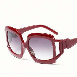 Nouvelles Lunettes de Soleil Carrées de Luxe pour Femmes 2019, Monture Épaisse, Protection UV400, Style Oversize - Product Image 3