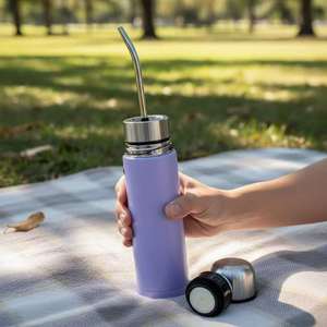 Nouvelle Tendance <span class=keywords><strong>Emerit</strong></span> : Thermos à Yerba Maté Style Argentin à Double Paroi Isolée Sous Vide avec Bec Fluvion et Filtre Bombilla - Product Image 4