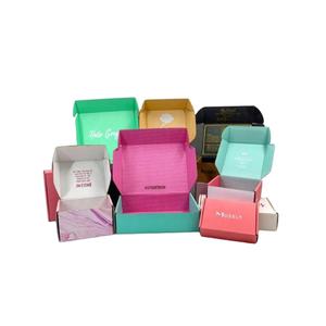 ชุดเดรสเสื้อยืดกล่องกระดาษลูกฟูกพับได้มีโลโก้สำหรับใส่รองเท้า - Product Image 1