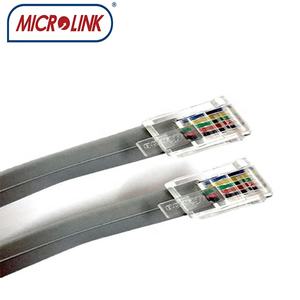 0.5m 1m 2m 3m cat3 rj12 connecteur 6 fils 6p6c cat3 rj25 <span class=keywords><strong>ligne</strong></span> de câble <span class=keywords><strong>téléphonique</strong></span> - Product Image 2