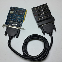 Carte de circuit imprimé MOXA C168H/PCI OPT8-M9 avec câble, installation facile, approvisionnement en gros