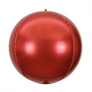 Globo Decorativo 4D Rojo de 56 cm/22 Pulgadas, Modelo 50226, para Fiestas - Product Image 1