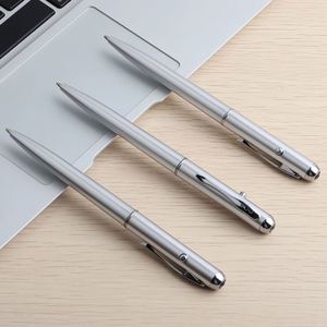 Stylo bille espion de sécurité à lumière UV LED en plastique avec encre invisible transparente bleue/noire, pointe de 1,0 mm - Product Image 1