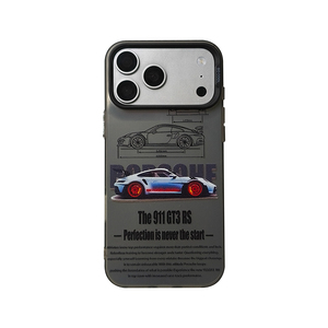 Funda de Teléfono Versión Auto Deportivo de Lujo, Compatible con iPhone 17 16 15 14 13 <span class=keywords><strong>Pro</strong></span> <span class=keywords><strong>12</strong></span> 11 <span class=keywords><strong>Pro</strong></span> Xs X XR <span class=keywords><strong>Max</strong></span>, Funda Rígida de PC con Láser - Product Image 1