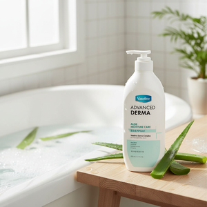Lotion corporelle hydratante et apaisante Vaseline Derma Daily Aloe Care 500ml - Product Image 3