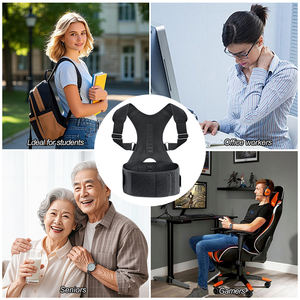 高品質の調節可能な背筋矯正器、しっかりとしたサポートバーと一日中快適な設計のための深部磁石を備えています。 - Product Image 5