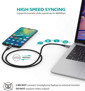 Ladekabel 100W 5A cavo dati di ricarica rapida 0.5m 1m 2m 3m <span class=keywords><strong>USB</strong></span> <span class=keywords><strong>C</strong></span> Auf <span class=keywords><strong>a</strong></span> <span class=keywords><strong>USB</strong></span> <span class=keywords><strong>C</strong></span> <span class=keywords><strong>Kabel</strong></span> - Product Image 3