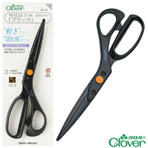 กรรไกรตัดผ้า Clover ขนาด 24 ซม. ใบมีดสีดำ สำหรับตัดผ้า ผลิตในญี่ปุ่น - Product Image 3