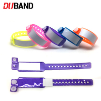 Bracelets d'identification médicale en PVC, étanches et réglables, souples, pour patients (adultes, enfants, nourrissons) en milieu hospitalier