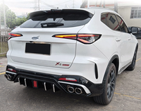 Kit carrosserie pour Changan OSHAN X5 Plus 2023 2024 2025 : Lame avant, jupes latérales, diffuseur