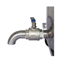 Machine à fabriquer des bougies électrique de grande capacité 1000L, en acier inoxydable, fonteuse de cire, pot à fondre, double couche, seau de cire fondante