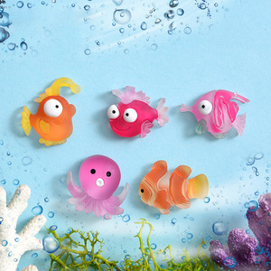 Cartoon Animal Figures New Tropical Series of Marine Animals <b>Mini</b> Resin Crafts for Garden Refrigerator Sticker Home Decoration - Product Image 4