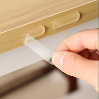 Autocollant en silicone transparent anti-collision, absorbant les chocs et réduisant le bruit, bande adhésive pour poignée de porte, table et chaise