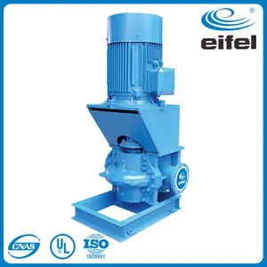 Blue Cast Iron Casing Centrifugal Pump With Stainless Steel Impeller For Drinking Water Treatment