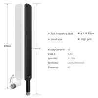 Amplificateur longue portée haute Dbi extérieur Omni 2dbi connecteur mâle 28 mm 2.4ghz câble extérieur antenne Wifi Usb