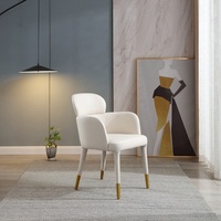 Chaise de salle à manger de luxe légère, confortable, design simple et moderne, style nordique, chaise créative en bois massif pour hôtel