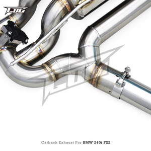 Válvula de Escape Catback Personalizada para BMW 240i F22 3.0T 2019-2024, Tubo de Acero Inoxidable SS304 Pulido de 1.5mm de Espesor con Silenciador - Product Image 5