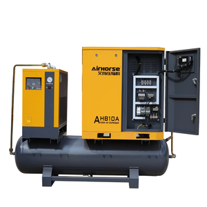 Compresor de Aire de Tornillo de Velocidad Variable de 53 CFM y 8 Bares, 11 kW/15 kW, con Tanque de 500 L + Secador, Ideal <span class=keywords><strong>para</strong></span> Máquinas de Corte por Plasma CNC - Product Image 2