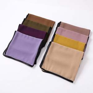 Écharpe en mousseline de soie douce et élégante pour femmes, hijab musulman islamique Abaya - Toutes les tailles disponibles, toutes les saisons - Product Image 1