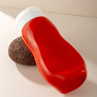220ml Ldpe Pp Matériel Mayonnaise Bouteille Bbq Sauce Bouteille Salade Sauce Squeeze Bouteille