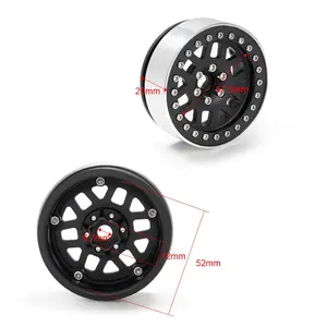 Модернизированные колесные диски 2,2 дюймов, 1 шт., колесные диски для 1/10 Wraith 90048 R10 RC Rock Crawler, аксессуары для запасных частей