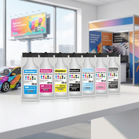 Tinta Eco Solvente (CMYK) de 500 ml TE2 TE para Roland Truevis VG3-640, Tinta Eco Solvente Premium a Granel para Venta a Grandes Distribuidores