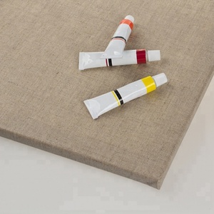 Della fabbrica all'ingrosso 30*40cm 220g grigio <span class=keywords><strong>canapa</strong></span> con 1.6*3.0 centimetri <span class=keywords><strong>di</strong></span> legno <span class=keywords><strong>di</strong></span> paulonia per la <span class=keywords><strong>pittura</strong></span> a olio - Product Image 2