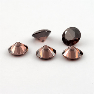 Chất lượng cao màu nâu lỏng Kim Cương Đá cà phê màu tổng hợp CZ Đá vòng cắt lỏng đá quý <span class=keywords><strong>Cubic</strong></span> <span class=keywords><strong>Zirconia</strong></span> - Product Image 3