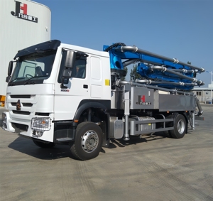 JIUHE Bomba de Concreto Móvil de Brazo Articulado para Proyectos de Edificios de Gran Altura, Bomba de Concreto de 17 m - Product Image 2