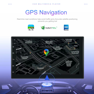 Autoradio Android Podofo Double Din 7'' pas cher avec AHD, GPS, WIFI, BT, DSP, FM, ventilateur de refroidissement, commande vocale intelligente et écran partagé - Product Image 3