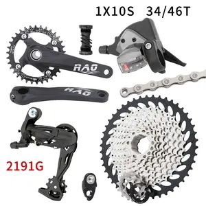 Mountainbike 10 Speed Change Kit Holle One Crank Single Disc Big Tooth Vliegwiel Dial Back Set