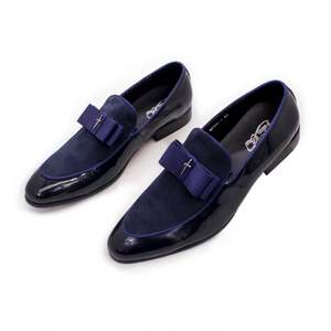 Zapatos Oxford Formales de Ante y Charol para Hombre, de Punta Fina, de Piel Genuina, Sin Cordones, Ideales para Bodas y Eventos, Los Más Vendidos - Product Image 6
