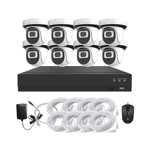 <span class=keywords><strong>Set</strong></span> kamera keamanan dalam dan luar ruangan, kamera keamanan komersial CCTV 8 saluran 4K 8MP POE AI untuk rumah - Product Image 2