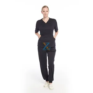 Beste Qualität Doktor Krankens ch wester Kleidung Kleid Uniform Peeling Krankenhaus Uniformen für männliche Krankens ch western