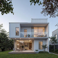 Maisons Conteneurs en Acier Détachables de Style Moderne pour Usage Extérieur : Planification de Conception Gratuite, Ateliers, Usines, Entrepôts, Hôpitaux, Centres Commerciaux