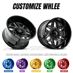 ล้อแม็กซ์ SPEED MEGA สีดำ ขนาด 20x10 นิ้ว แบบกำหนดเอง PCD Offset สำหรับรถกระบะ SUV อัพเกรดสำหรับงานหนัก - Product Image 4